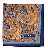 JH&F Handkerchief Paisley Orange