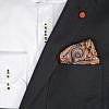 JH&F Handkerchief Paisley Orange - Bilde 2
